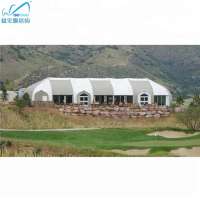 Yuehong professional hangar tent curve tent for sale