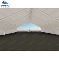 20m 30m large curve shape tfs hangar construction tent warehouse